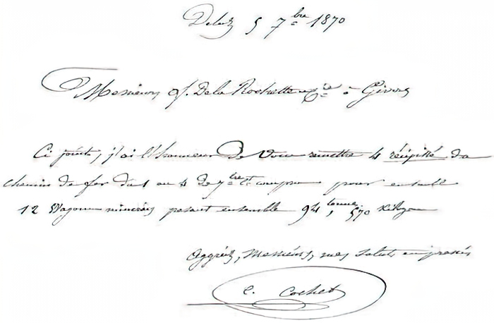 [Lettre du 5 septembre 1870]